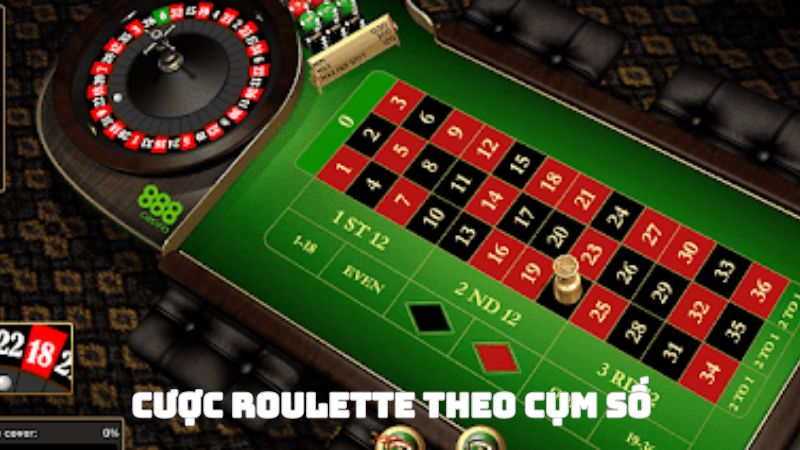 tìm hiểu các loại cược trong Roulette